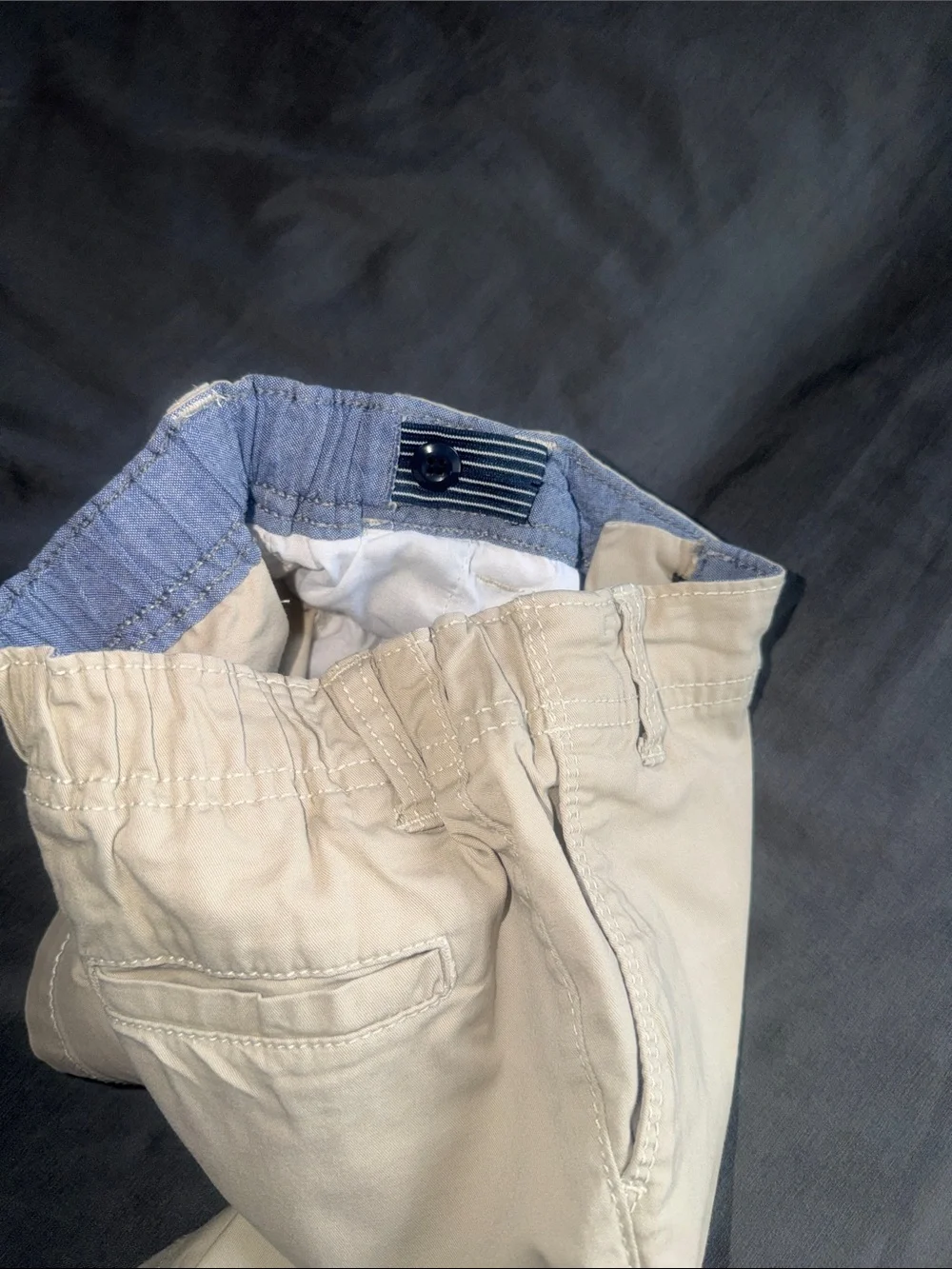 Carter's Navy and Cream Pull-On Shorts Duo